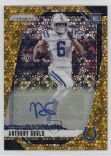2024 Panini Prizm Rookies No Huddle Gold 8/10 Anthony Gould #305 Auto 0m89