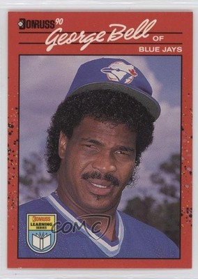 1990 Donruss Learning Series George Bell #25 1i8
