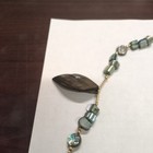 V 20 14 K GF Gold Filled  Abalone 22 Inches Necklace — photo 6