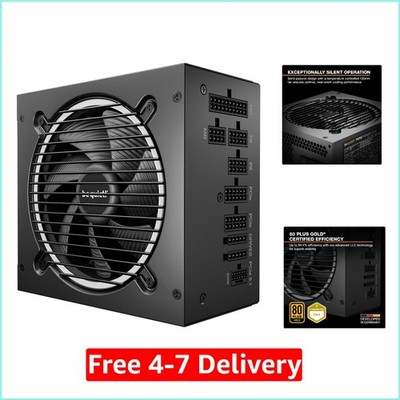 Silent Operation Pure Power 13 M 850W Power Supply - Semipassive Cooling