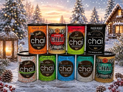 (36,43  /kg) David Rio Chai kleine Dose 398 g. Chailatte nach Wahl   