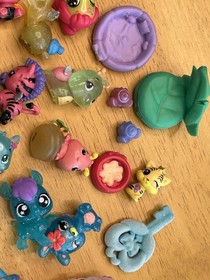HATCHIMALS Lot of 69 Figures + Accessories Confetti Pixie Flocked Limited Clean