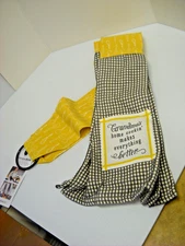 DEMDACO Lift The Spirit Kitchen BOA Neck Towel Grandma's Home Cooking Yellow