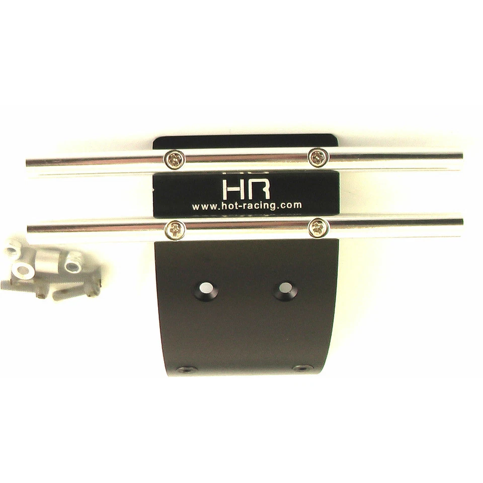Hot Racing CRP0301 aluminio negro. Mini parachoques con crp mnt Foto 2 de 3