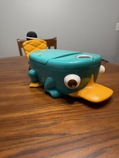 Disney Perry-Oke Karaoke Machine CD Player Perry the Platypus Phineas Ferb Works