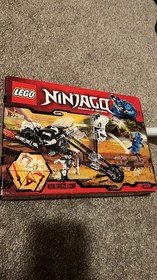 LEGO NINJAGO Skull Motorbike 2259 Complete Set 157 Pieces SEALED