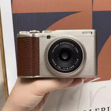 Fujifilm Fuji XF10 24.2 MP Compact Digital Camera Champagne Gold English