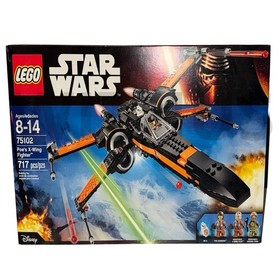 LEGO 75102 Star Wars Poe's X-Wing Fighter 717pcs/ Brand New Sealed Package=