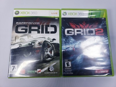 Grid 2 (Xbox 360) Brand New Sealed + Racedriver Grid