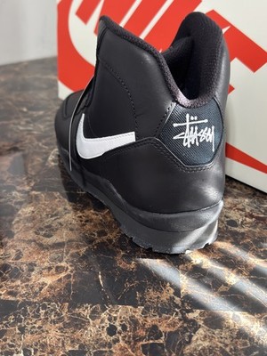 NEW Stussy X Nike Air Baltoro Black White HV0484-001 Men's Size