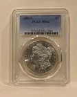 1886-S PCGS MS62 Morgan Silver Dollar $1