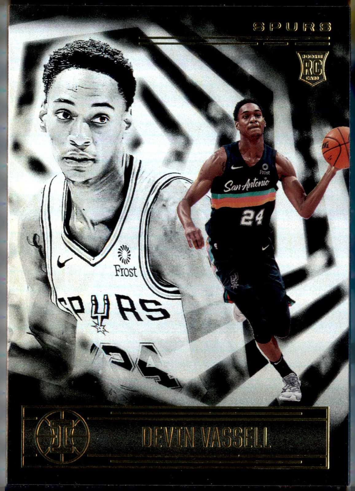 2020-21 Panini Illusions #171 Devin Vassell