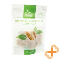 Raw Powders Vitamin B Komplex 60 Kapseln NervöS System Psychologisch Funktion
