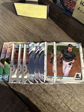 2020/21/22 Bowman Chrome Prospect JJ Bleday Lot of 10 Miami Marlins