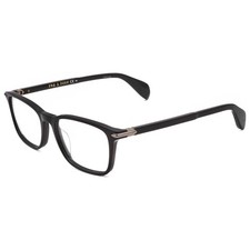 Rag  Bone Men's 53 mm Black Opticals RNB7016-807-53