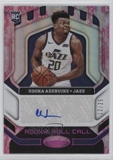 2020-21 Certified Rookie Roll Call Camo 12/25 Udoka Azubuike #RR-AZU Auto 0q0