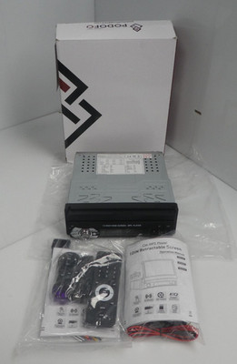 PODOFO Car MP5 Player 1IN Retractable Screen 7'' Wide Screen