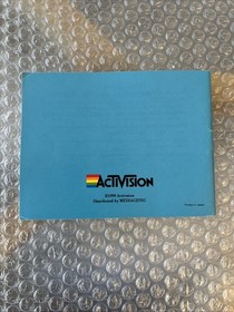 Notice Seule Rare GHOSTBUSTERS 2 Nintendo NES - VV - USA, 100 % Officiel TBE +++