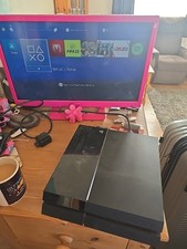 Sony PlayStation 4 PS4 500GB Console & power cable Only - working As Shown