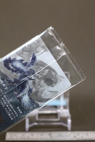 Tarjeta de oblea ARKVELD Monster Hunter #36 Bandai sellada TCG 20 aniversario - Imagen 8 de 9