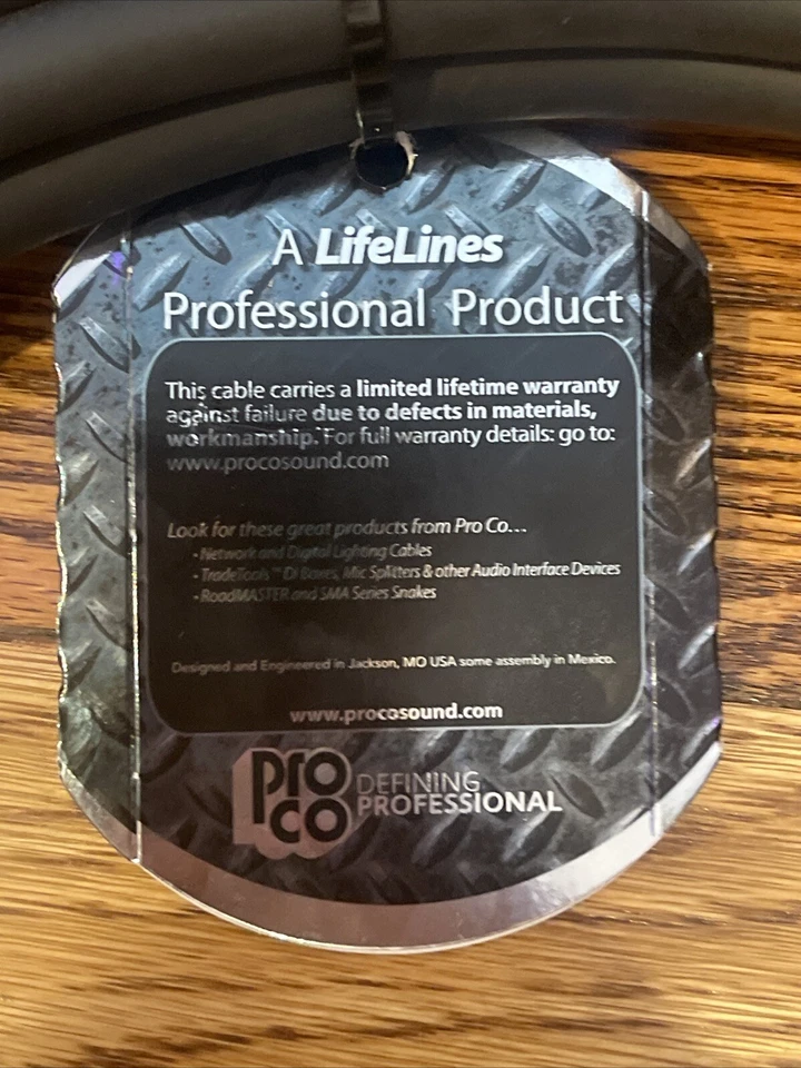 Proco 12 Channel Sub Snake 25ft Life Line Professional Product - Image 4 of 4