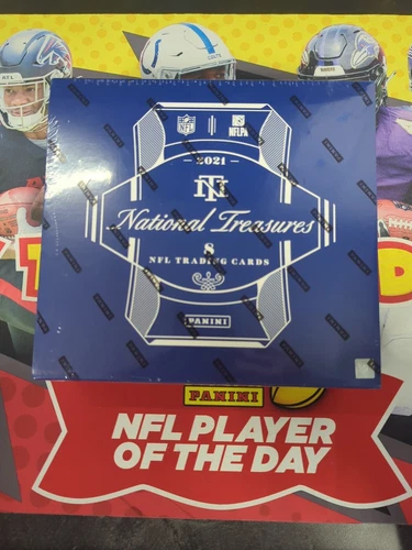 2021 Panini National Treasures Football Hobby Box Sealed