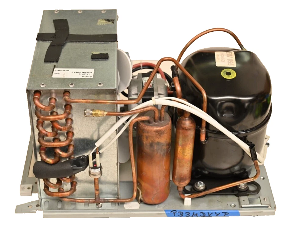 Unidad de condensación enfriador Lauda-Brinkmann Proline RP845 EMV055 compresor ventilador Elco Foto 2 de 4