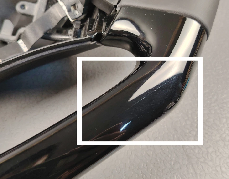 Toyota Land Cruiser 100 4RUNNER Lexus GX470 LX470 PIANO BLACK STEERING WHEEL - Image 4 of 4