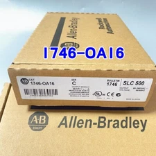Allen Bradley 1746-OA16 SER C SLC 500 Output Module 1746OA16 New Factory Sealed
