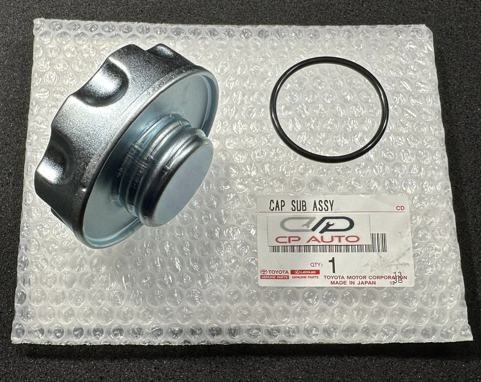 NUEVO 74 - 83 TAPA DE LLENADO DE ACEITE DE MOTOR TOYOTA COROLLA OEM Foto 4 de 4