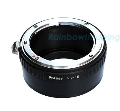 Nikon AI F Mount Lens to Sony E-Mount NEX Adapter NEX-F3 a6000 a5000 a3500 a6300