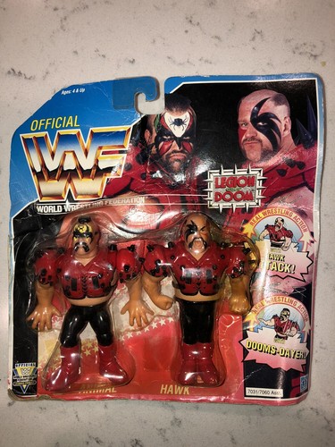 VINTAGE HASBRO 1991 WWF WWE LEGION OF DOOM ANIMAL ...