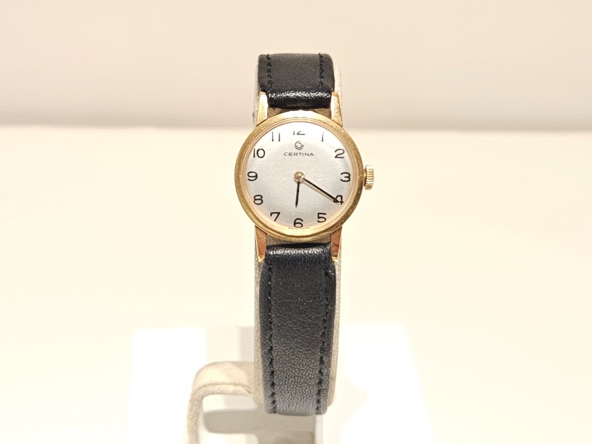 VINTAGE LUXURY SMALL 20mm SWISS LADIES GOLD PLATED MECHANICAL