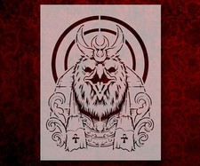 Ancient Egyptian Sun God Ra Stencil Reusable 8.5 x 11 Inches for Painting