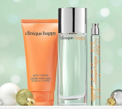 Clinique Happy 香水 携帯用セット Clinique Find Your Happy 6 pc Perfume Travel Mini Gift Boxed