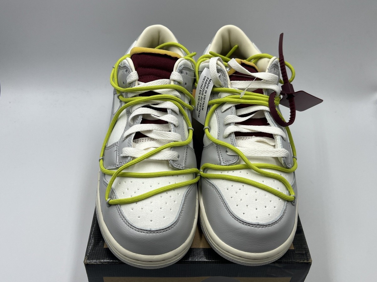 古*い様 NIKE　OFF-WHITE　DUNK　HI 29cm イエロー Nike Dunk Low Off-White Lot 29 - Trainers | Limited Resell