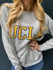 1970s - 1980s UCLA RAGLAN SWEATSHIRT SZ S HEATHER GRAY LOS ANGELES FOOTBALL