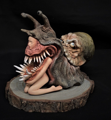 Junji Ito Slug Girl Art Statue 2.0 One-Off なめくじ少女 完成品 | eBay