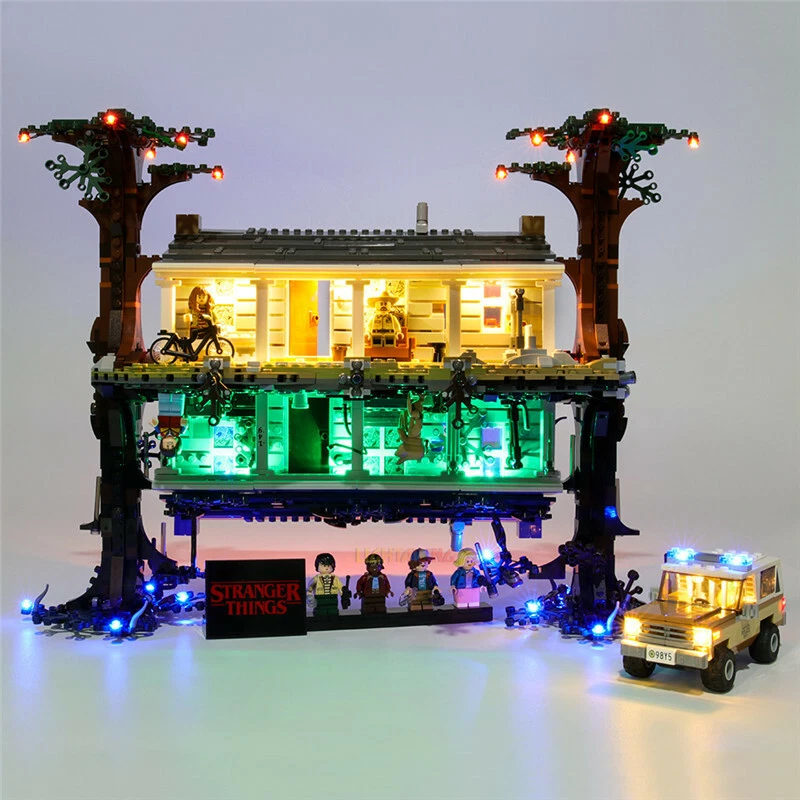 LED Lighting Kit For 75810 LEGOs STRANGER THINGS The Upside Down Light