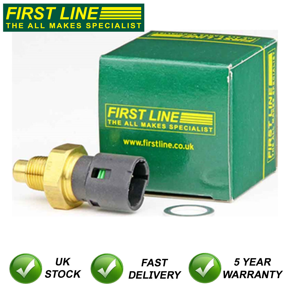 Coolant Temperature Sensor First Line Fits Renault Master 2.8 DTI ...