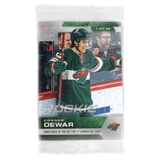 2021-22 NHL Topps NOW® Sticker  #241 🏒 Connor Dewar RC 🏒 Minnesota Wild 1st G