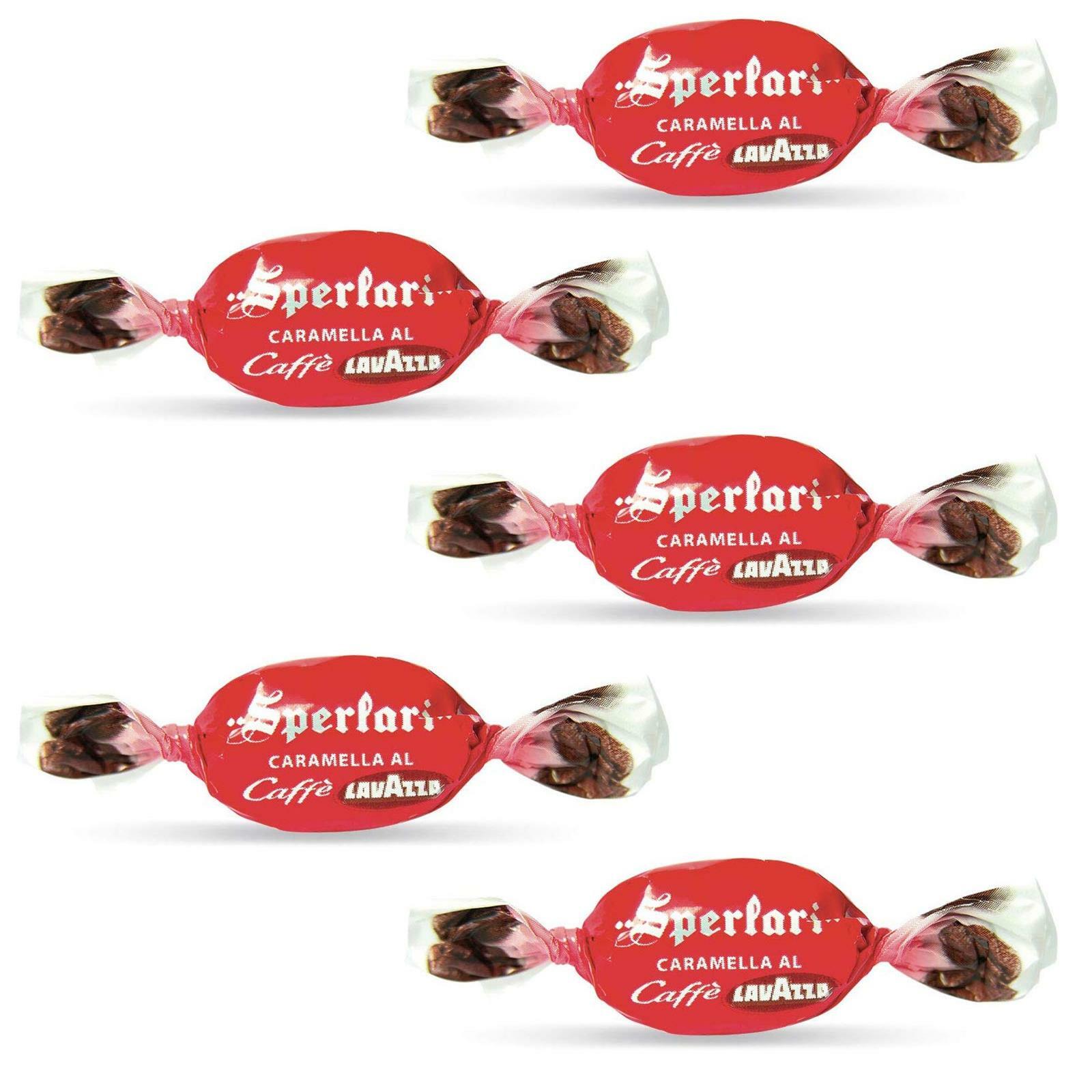 1 KG CARAMELLE SPERLARI CAFFE' LAVAZZA ZUCCHERO RIPIENO GOLOSO POLVERE CAFFE'