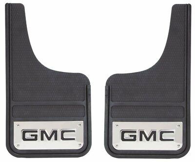 Plasticolor Gmc Heavy Duty Front 12 X 23 Mud Guards, 12'' x 23'' Front Mud Guar...
