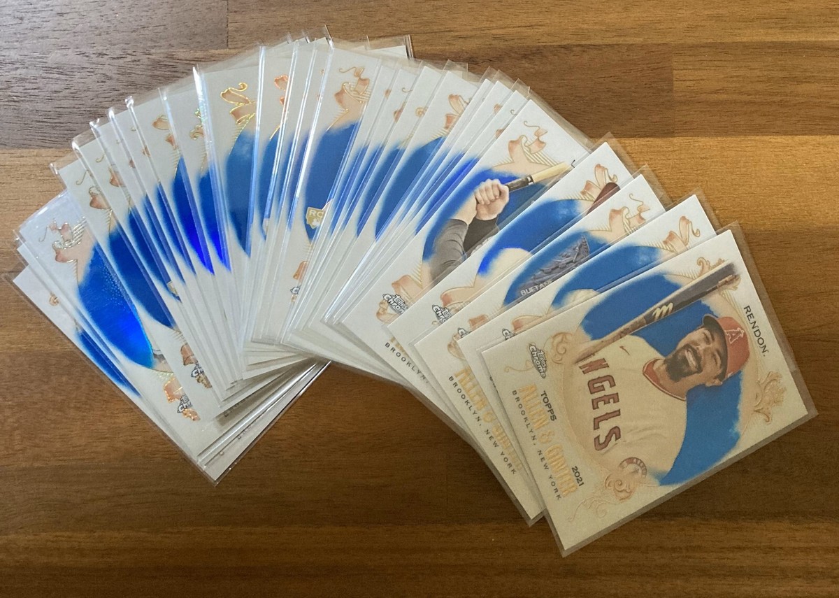 2021 Topps Allen & Ginter Chrome Blue Refractor #d /150 - You Pick