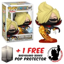FUNKO POP VINYL ONE PIECE SOBA MASK #1277 EXCLUSIVE VINYL FIGURE