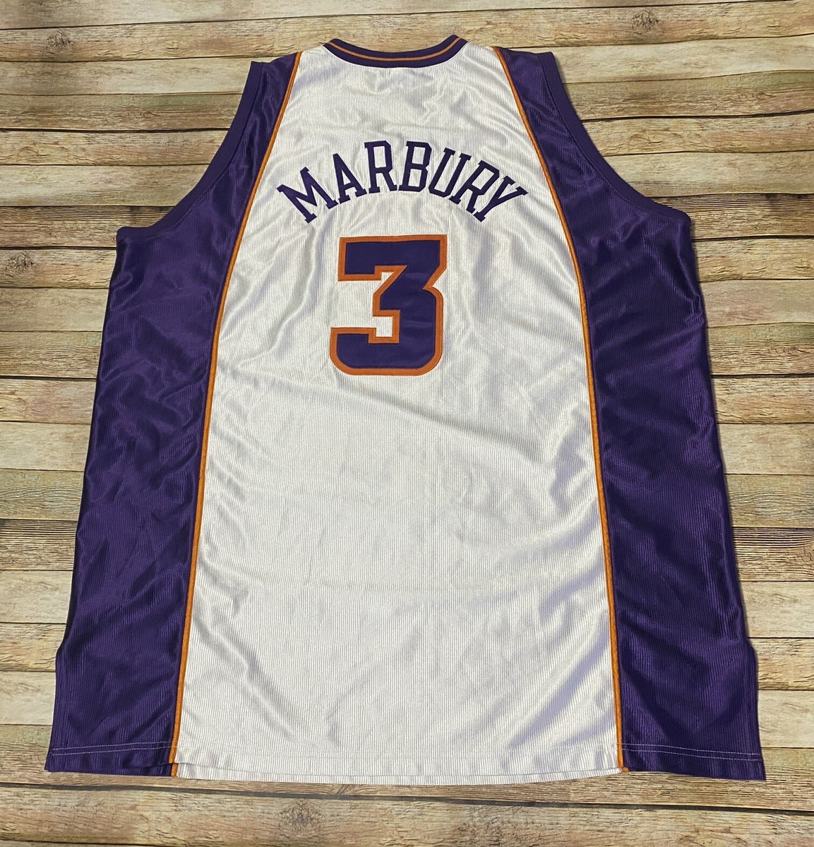 Authentic 9/11 Phoenix Suns Jersey 2000-2001 Stephon Marbury