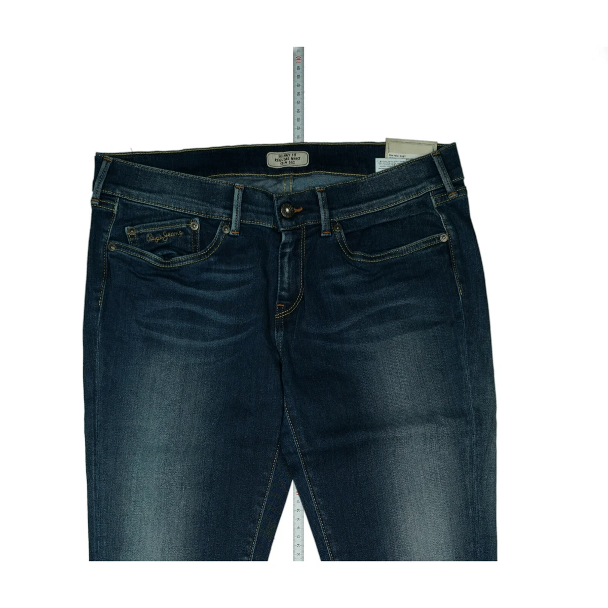 Pepe Jeans Stretch Slim Leg Skinny Fit Trousers Regular Waist 32