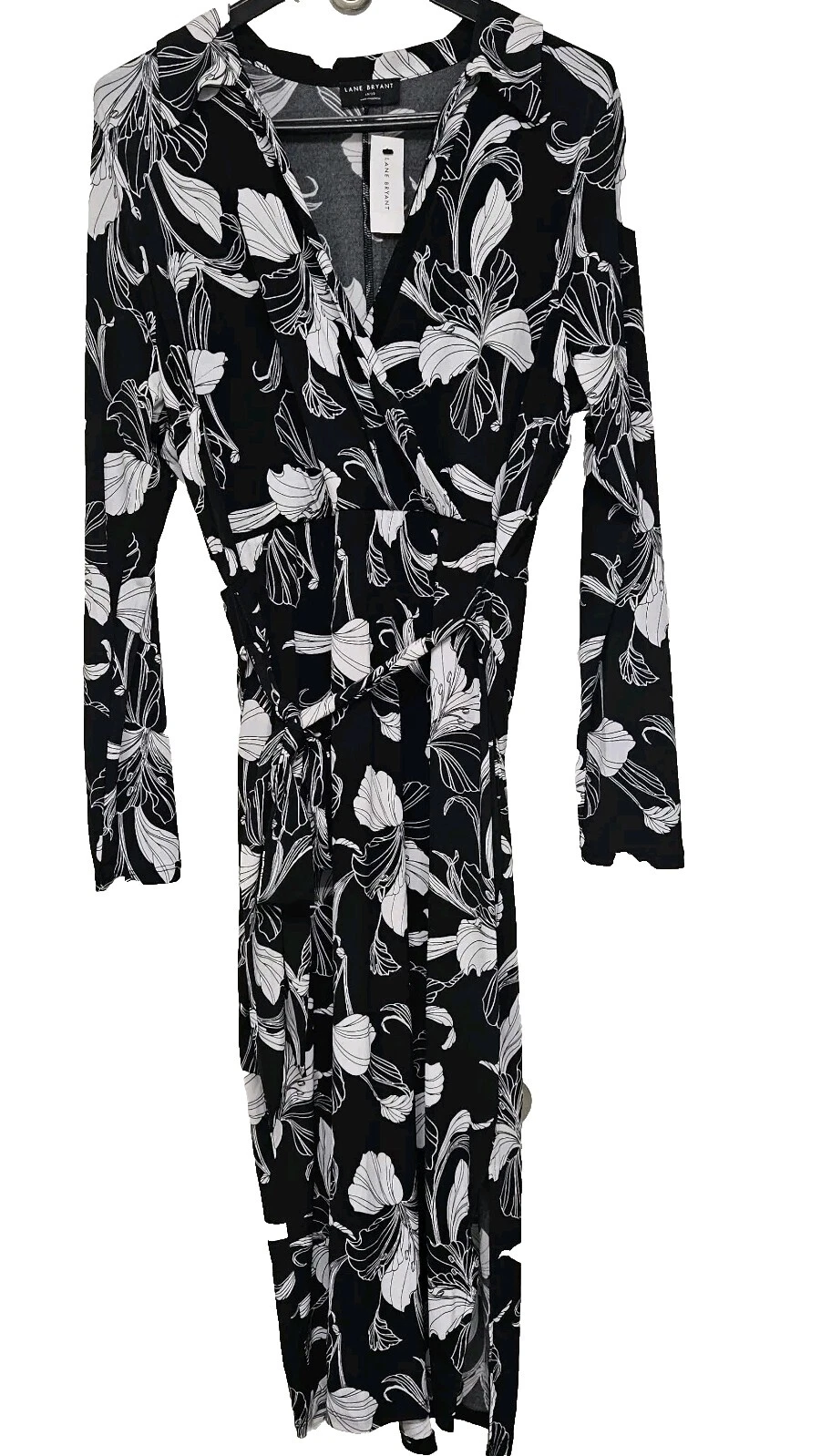 Lane Bryant Floral Wrap Dresses