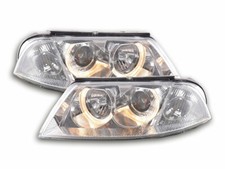 Scheinwerfer Set Angel Eyes Passend für VW Passat 3BG Bj. 00-05 chrom
