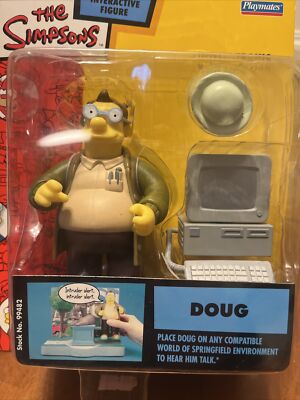 Figurine The Simpsons - Playmates - Doug (série 16) - Neuve